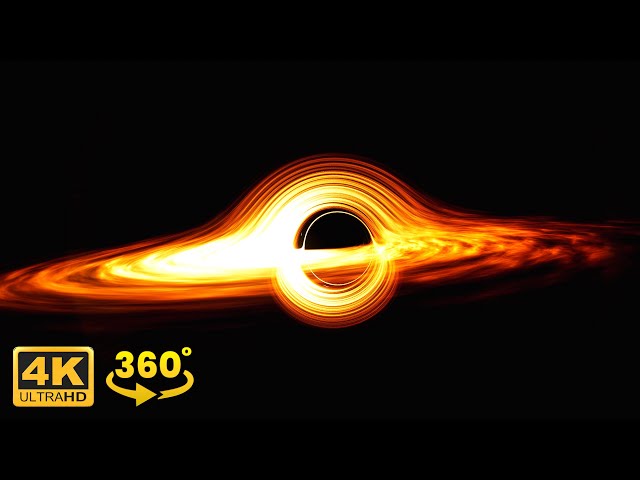 Falling into a Black Hole in 360° VR  |4K 60FPS | UNREAL GRAPHICS |