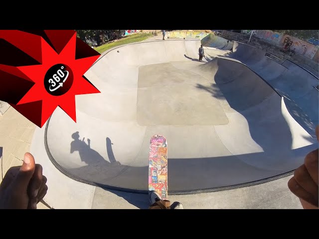 360° POV skate in a GIANT bowl