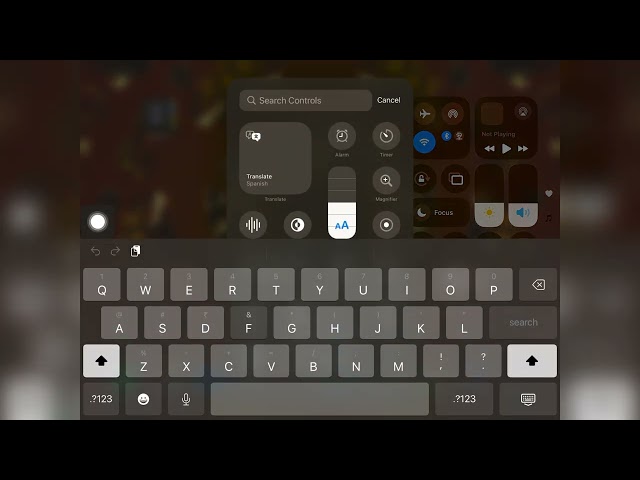 How to Turn On Flashlight on IPad || Use IPad/IPhone Flashlight || iOS18 Guide