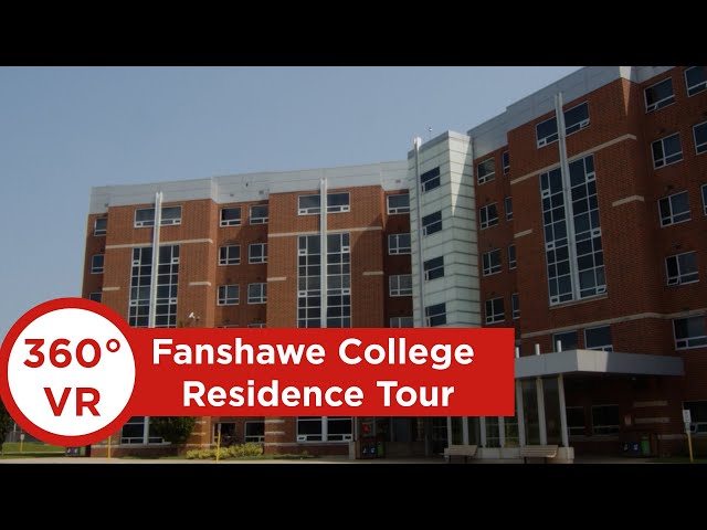 Fanshawe College Residence Tour London Ontario | 360° VR