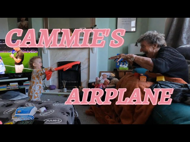 Cammie and the Plane - June 2024