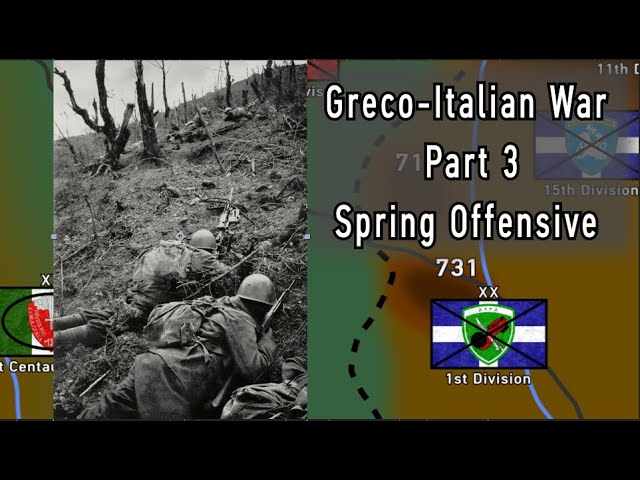 Greco-Italian War : Spring offensive