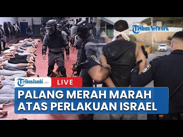 🔴Palang Merah Internasional Marah atas Perlakuan Israel terhadap Tahanan Palestina