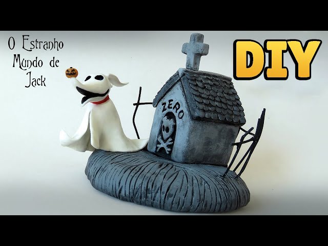 How to Make ZER0 - 🎃(THE NIGHTMARE BEFORE CHRISTMAS Diorama Tutorial)