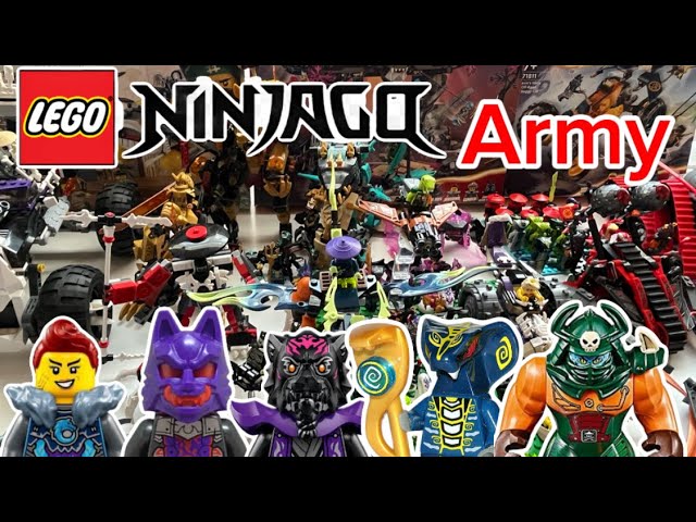 I made a Ninjago Army