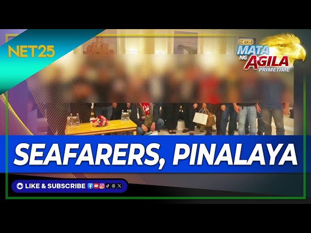 17 Filipino seafarers, pinalaya matapos ang isang taong pagkakabihag