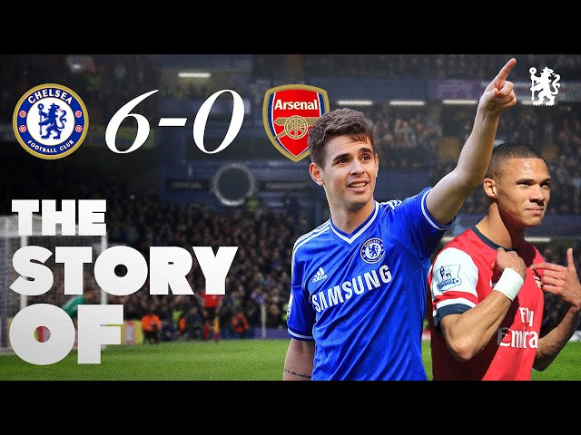 ⏪ CHELSEA 6-0 ARSENAL | 2013/14 | Premier League | The Story of...