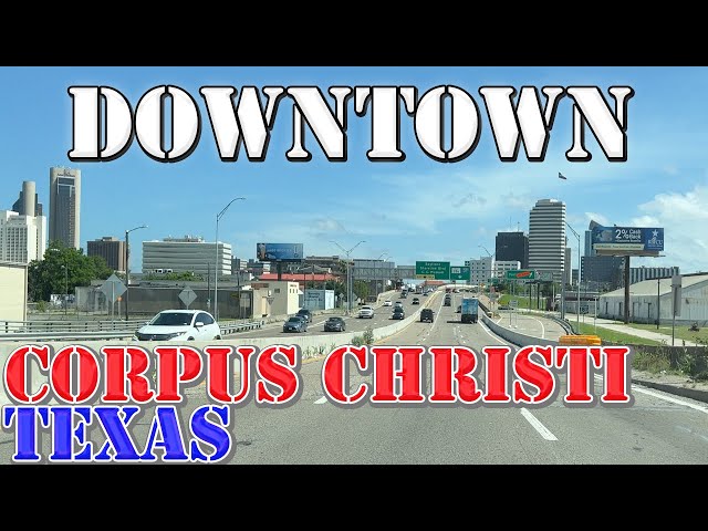 Corpus Christi - Texas - 4K Downtown Drive