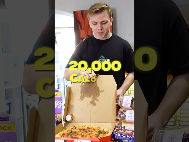 Eating 20,000 Calories in 24 Hours!