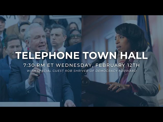 Van Hollen, Alsobrooks Hold Constituent Telephone Town Hall