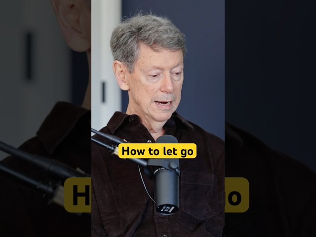 How to let go