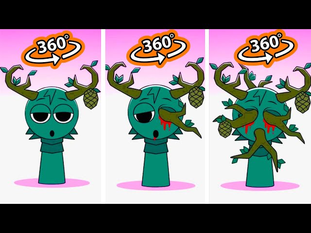 Sprunki OC ALL Phases | Incredibox Compilation 360 VR!