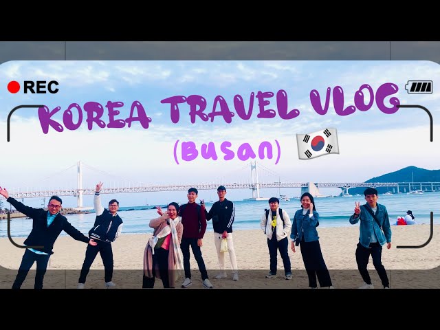 🇰🇷 Korea Travel Vlog | 八个人的韩国旅行 Vlog ｜Part 1 （Busan 釜山）