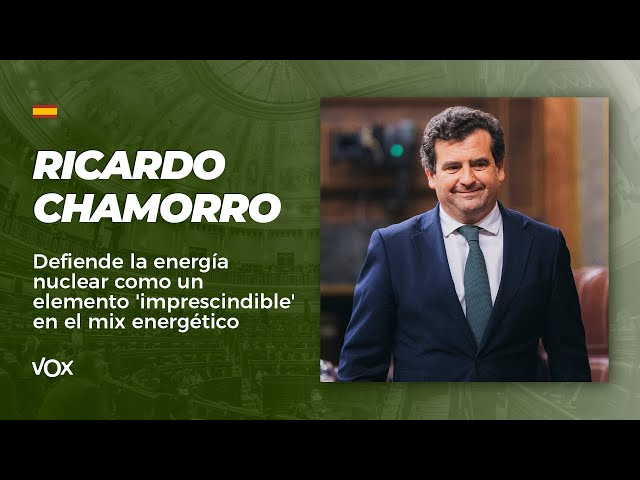 Chamorro defiende la energía nuclear como un elemento 'imprescindible' en el mix energético español