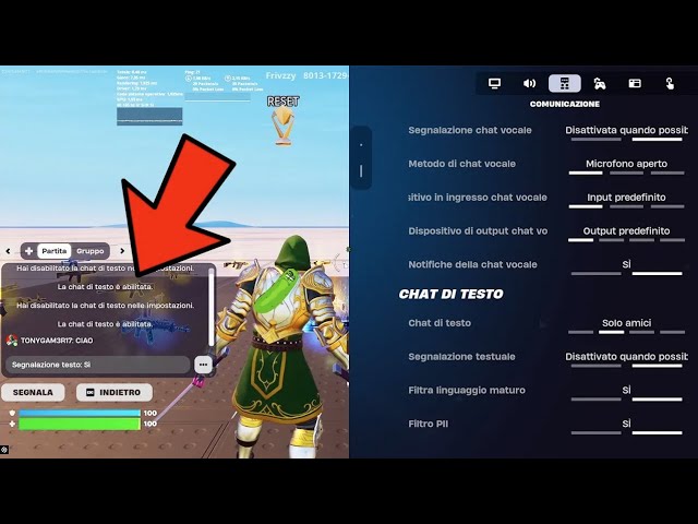 How to Turn TEXT CHAT ON and OFF IN FORTNITE | Tutorial