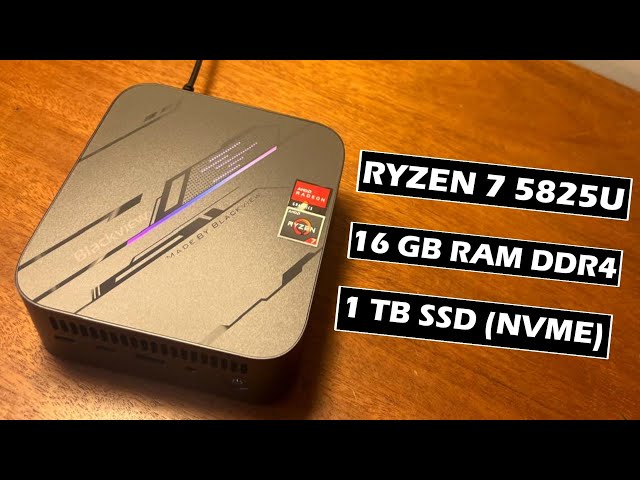 🔴 MINI PC GAMER FOR €275 – BLACKVIEW MP100 | REVIEW WITH GAMING TESTS