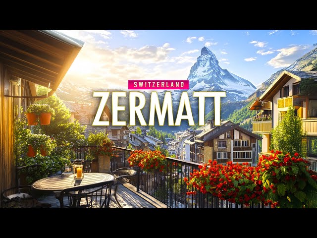 Experience the MAGIC of Zermatt Switzerland in Stunning 4K60 HDR