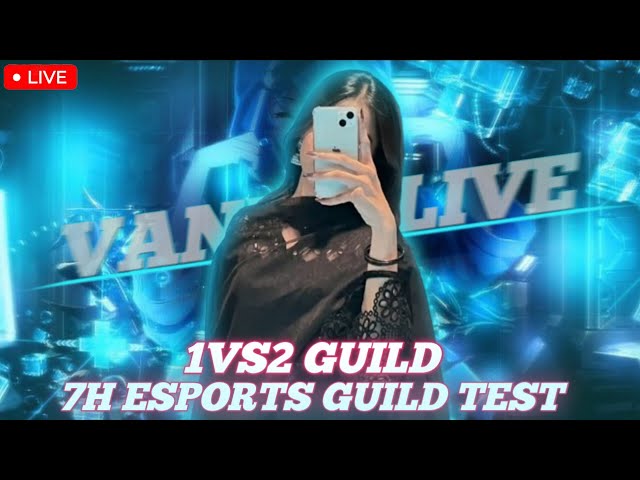 🔴VANI IS LIVE || 1vs2 Guild Test|| On Live Reaction 🎮 #ff #live #freefire  #longlive