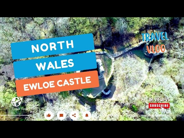 Hidden Gem: Ewloe Castle - North Wales | DJI Mini 2 - Solo Traveler