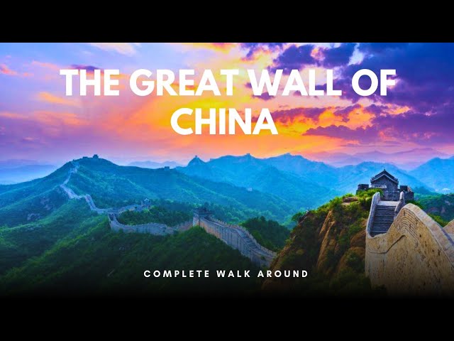 🇨🇳 The Great Wall of China: A Walk Through History & Breathtaking Views 🏯⛰️ | 1080p HD Walking Tour