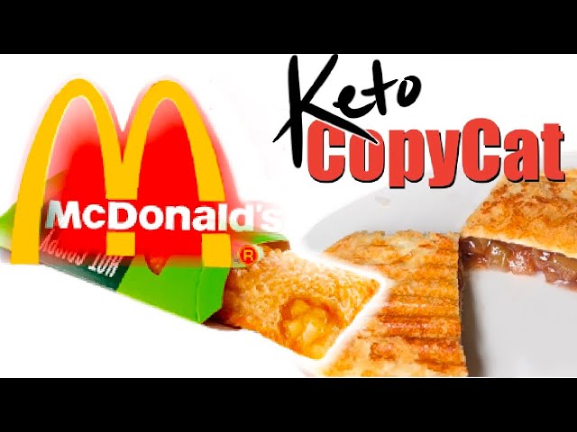 Making McDonald’s Apple Pie Low Carb!! | Mini Dash SMASH Apple Pie 💯