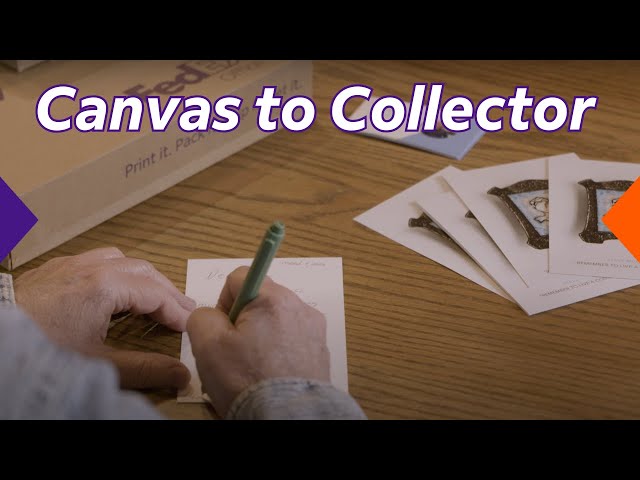 Canvas to Collector| Discover How Steve McElroy Packs and Ships His Art with FedEx Office