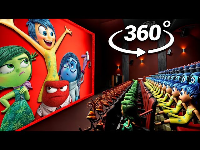 Inside Out 2 360° - CINEMA HALL | 4K VR 360 Video [ All EMOTIONS EDITION ]