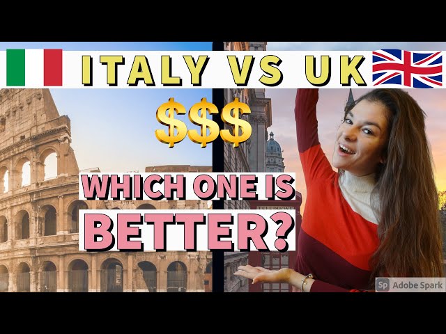 WORKING IN UK VS ITALY - WHICH ONE IS BETTER? #italyvsuk