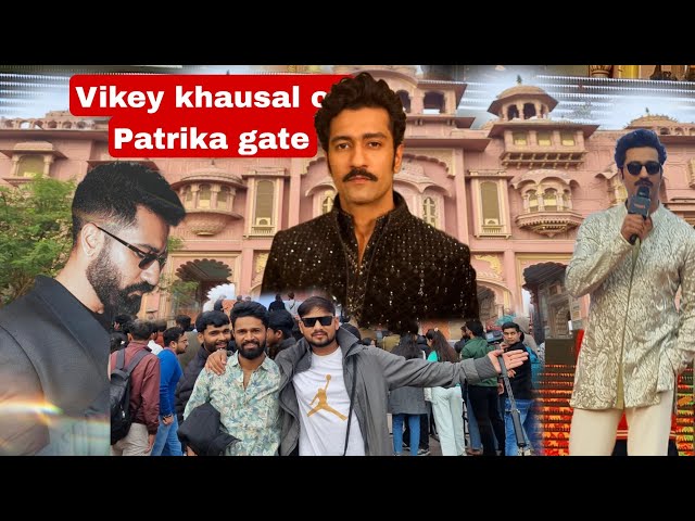 Bollywood star ❤️vicky kaushal aaye jaipur#vickykaushal#vlog#jaipur#pinkcity#travel#chhavva