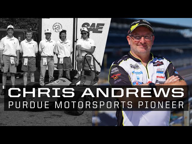 Chris Andrews: Purdue motorsports pioneer