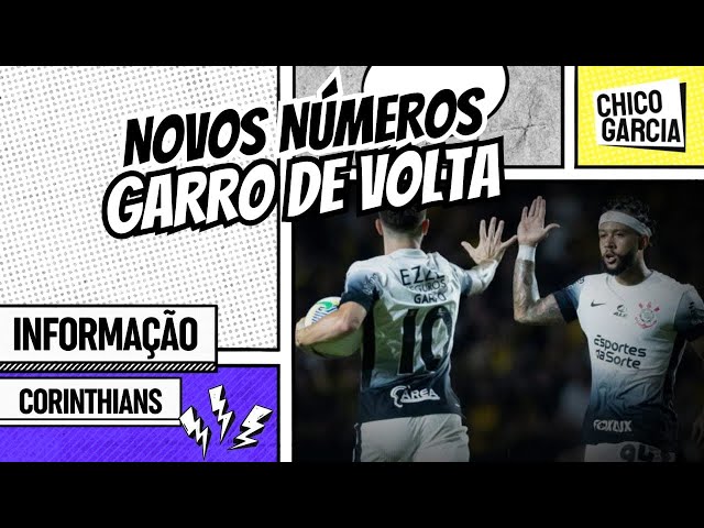 CORINTHIANS: GARRO VOLTA DOMINGO COM HOMENAGEM E NOVA CAMISA. RETORNO E DESFALQUE IMPORTANTE