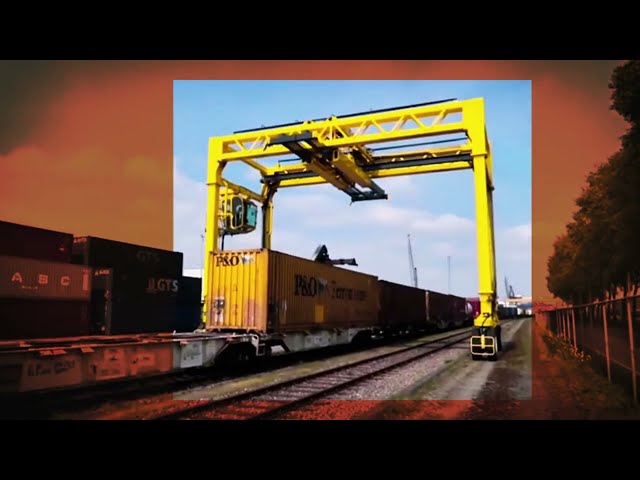 Container Gantry Crane for Railroad Container Handling, Railroad Gantry Crane