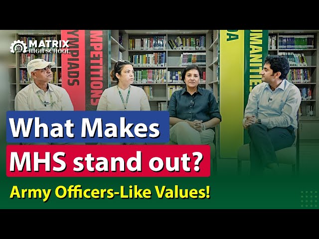 What makes Matrix High School stand out? Army Officers-Like Values! #BestSchoolInSikar  #Education