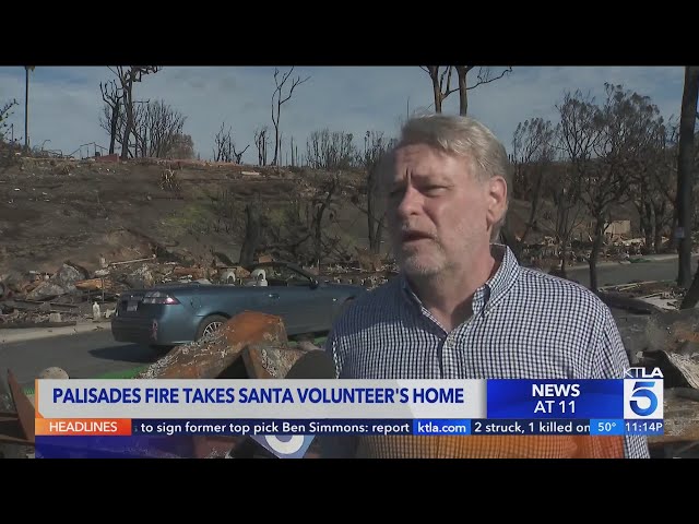 SoCal Santa volunteer who donated gifts to children, loses home in Palisades fire