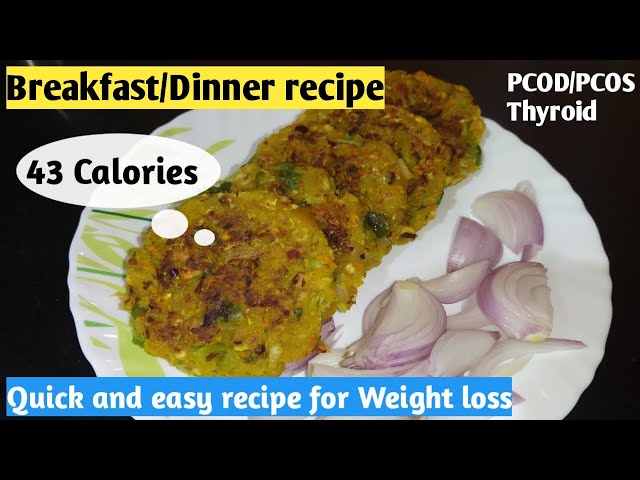 Quick and easy Breakfast recipe for weight loss |Healthy recipe | Diet recipe to lose weight fast