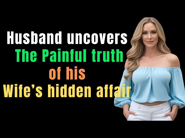 Husband uncovers the painful truth of his wife’s hidden affair - Cheating Stories|| wife affair