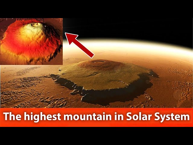 We are approaching the highest mountain of the Solar System on Mars