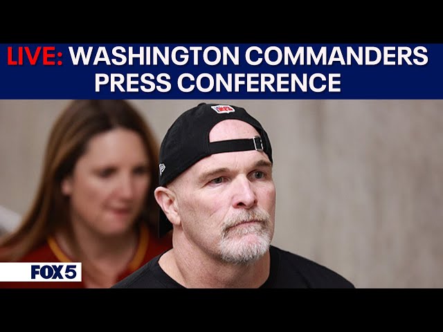 LIVE: Press Conference with Washington Commanders Head Coach Dan Quinn ahead of NFC Title Game