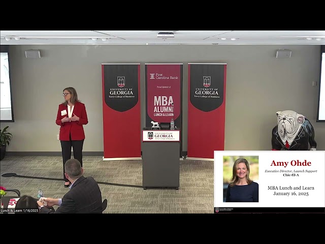 Amy Ohde (MBA ‘02), Exec. Dir. of Launch Support at Chick-fil-A | Georgia MBA Alumni Lunch & Learn