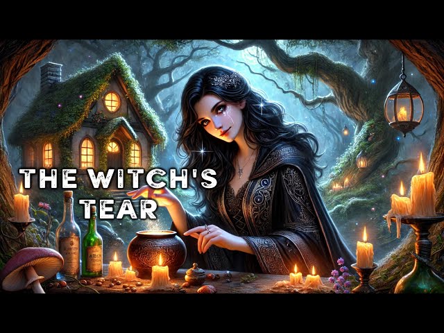 The Witch's Tear 🧙‍♀️ 💧  Secrets of the Dark Forest 🌟 Deep Sleep Bedtime Story with Rain Sounds