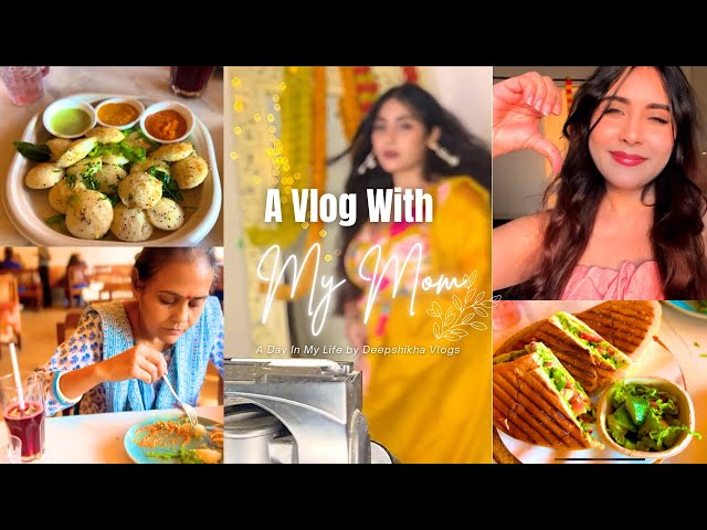 First Vlog With Mom | Venom 2 Movie, Shopping, Food, Filming | Deepshikha Vlogs