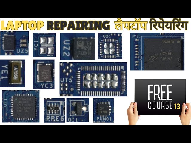 How to identify the motherboard components | laptop secrets | laptop repairing