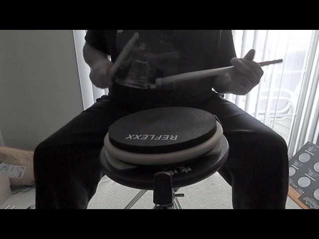 Crazy Army (rudimental snare solo) on Reflexx pad