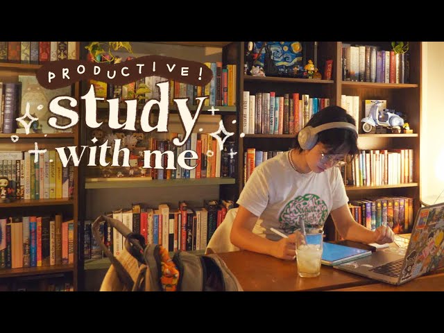 STUDY VLOG 📚✨ note-taking, productive study days, balancing college and life