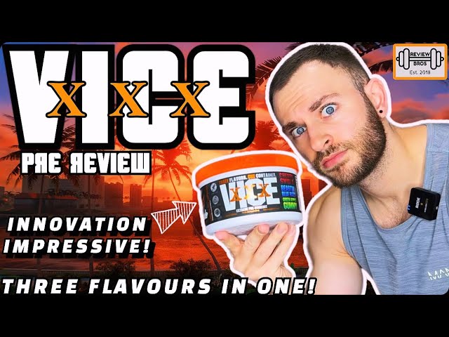 ONE OF A KIND❗️ 🌈🦄 VICE X X X PRE WORKOUT REVIEW | 3 FLAVOURS IN 1⁉️ G MODE NUTRITION