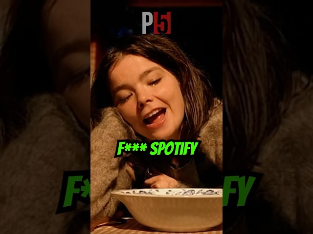 Why Björk Hates Spotify #music #spotify #shorts