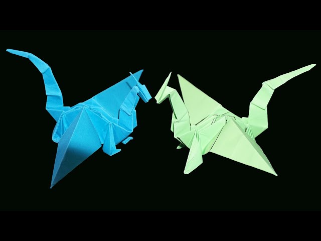 How to Make an Origami DRAGON! - Rob's World