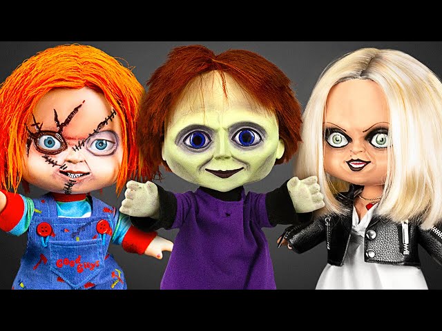 Cómo Crear la Familia Espeluznante de Chucky || Chucky, Tiffany y Glen(da) Te Esperan 🪓💔