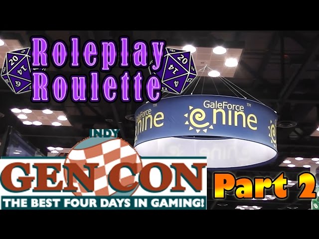 Gen Con '14 Part 2:  Firefly, Spartacus, and Sons of Anarchy!