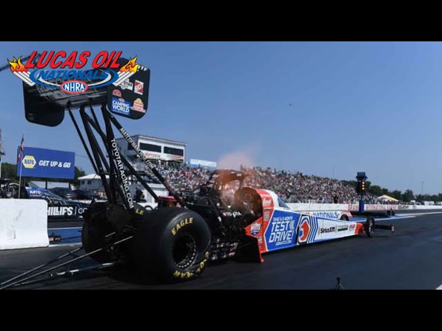 2023 NHRA Lucas Oil Nationals | Top Fuel Eliminations | Brainerd, MN